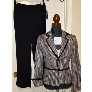 ✅148 NWT 2 pc 4 Navy Blue Jones Wear Jacket, Pants